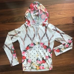 Alberto Makali Size S sweater with Rhinestones